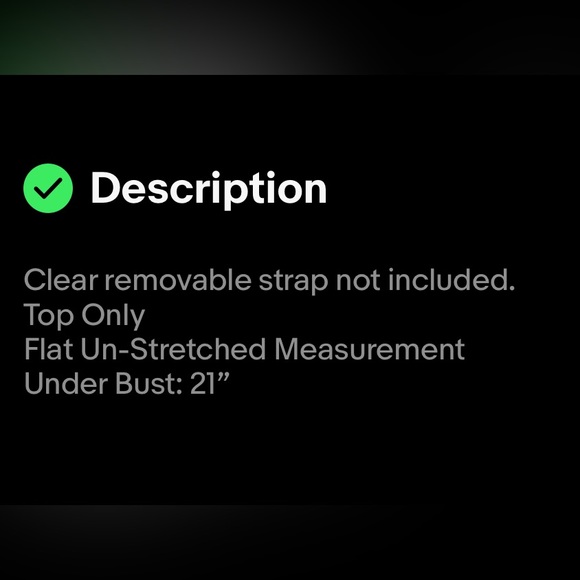 Purple Tankini Swimdress (Top Only) SIZE 5XL (US 2X 3X) see pics - Picture 2 of 6